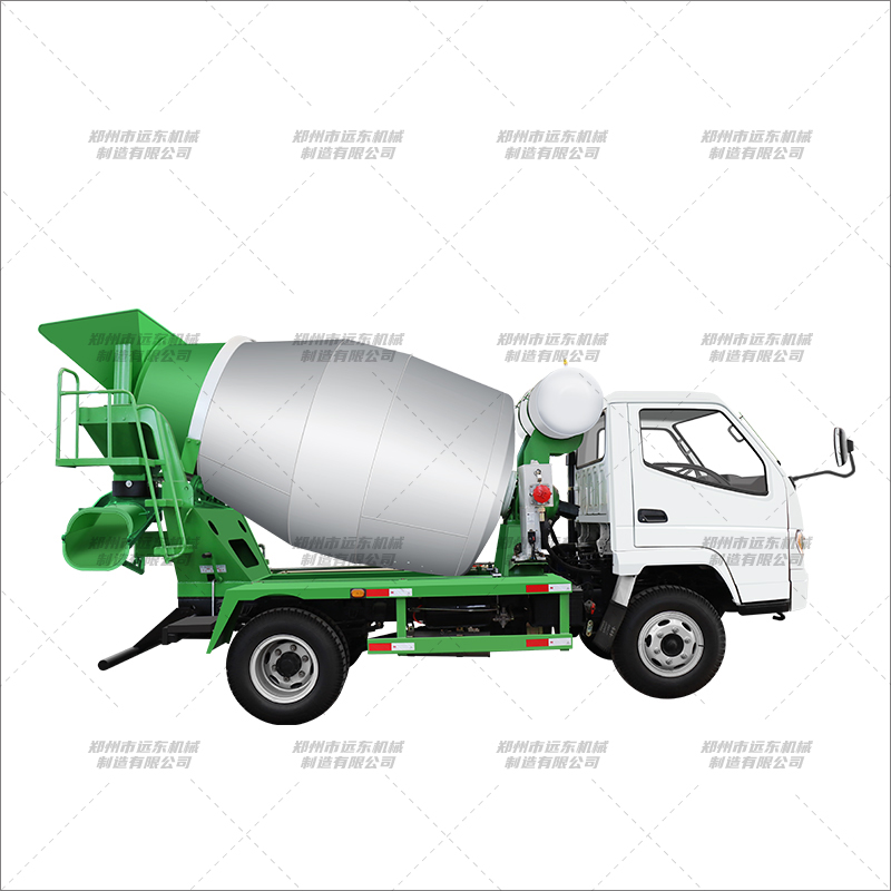 3方輕卡混凝土攪拌罐車(chē)(圖1) 3方輕卡混凝土攪拌罐車(chē)(圖1)